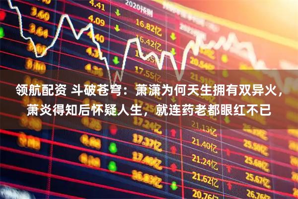 领航配资 斗破苍穹：萧潇为何天生拥有双异火，萧炎得知后怀疑人生，就连药老都眼红不已